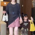 Women's Summer Simple Sun Protection T-Shirt and Casual Shorts Two-Piece Set