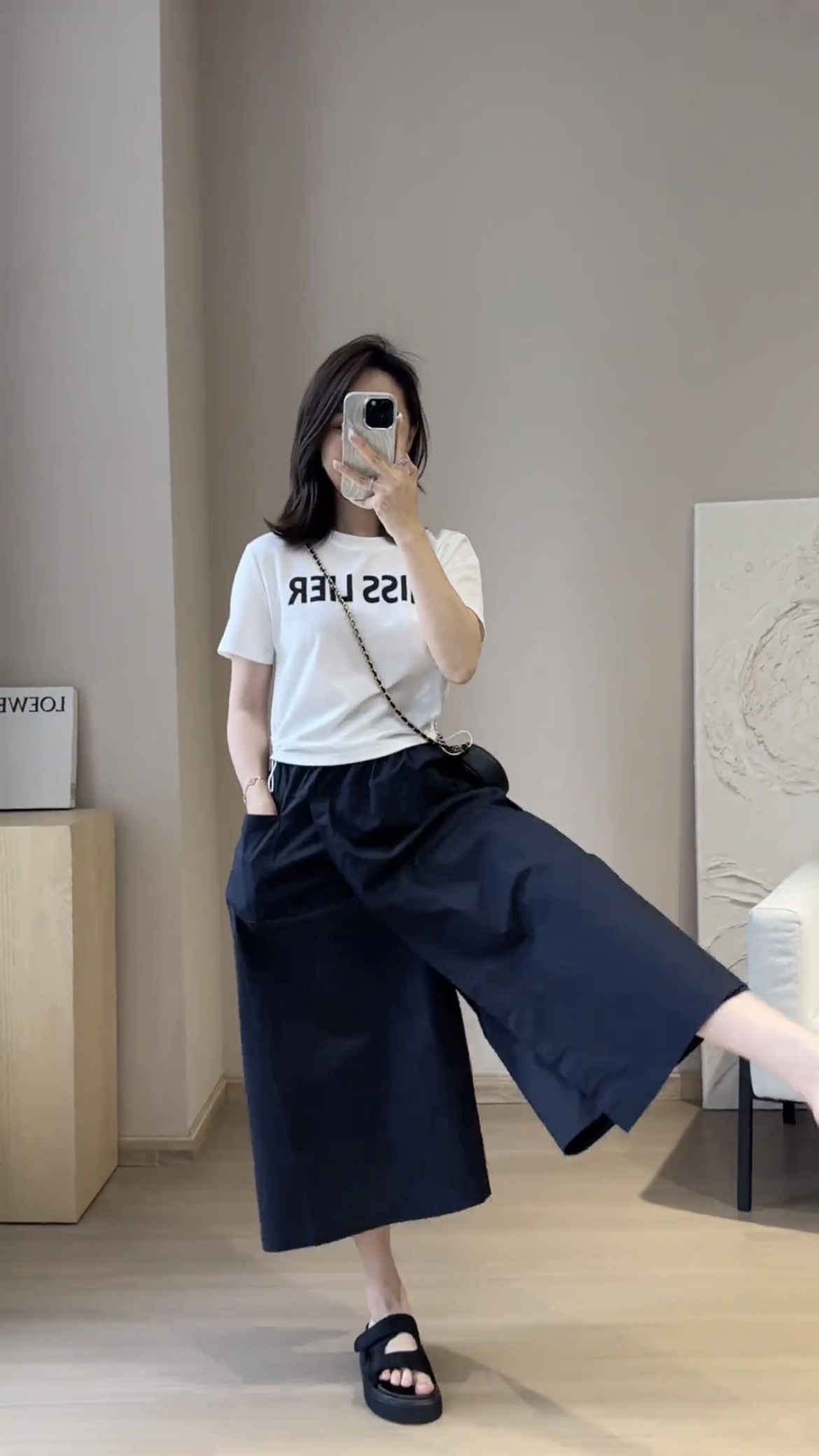 Summer Casual Letter Print T-Shirt and Skirt Shorts Set - Image 3